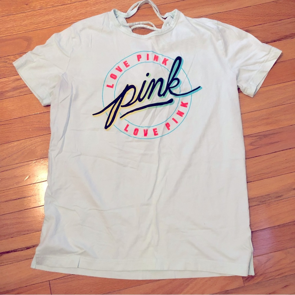 Mint Green Victoria Secret PINK T-Shirt